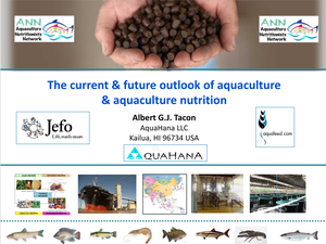 Current and future outlook of aquaculture and aquafeeds