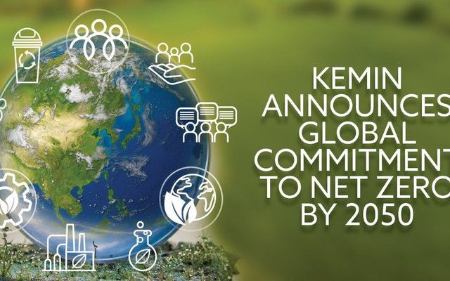 Kemin commits corporate vision to achieve net-zero greenhouse gas emissions by 2050