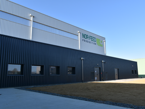 Nor-Feed quadruples its production capacity with a new facility