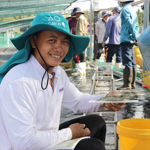 Skretting optimizes Vietnamese shrimp production through intensive farming program