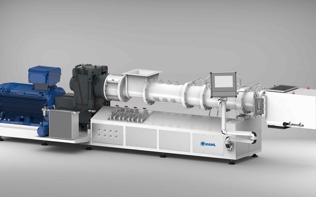 Amandus Kahl introduces new fish feed extruder