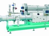 Twin-screw extrusion of petfood and aquatic feed features patented SME and density control